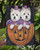 Caroline's Treasures PPP3205GF Westie Halloween Pumpkin Ride Flag Garden Size , Small, multicolor