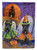 Caroline's Treasures PPP3177GF Scottie Halloween Haunted House Flag Garden Size , Small, multicolor