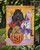 Caroline's Treasures PPP3146GF Poodle Halloween Flag Garden Size , Small, multicolor