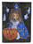 Sheltie Halloween Witch Flag Canvas House Size PPP3186CHF