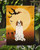 Caroline's Treasures BB4301GF Halloween Saint Bernard Flag Garden Size , Small, multicolor