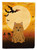 Caroline's Treasures BB4286GF Halloween Norwich Terrier Flag Garden Size , Small, multicolor