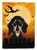 Caroline's Treasures BB1773GF Halloween Smooth Black and Tan Dachshund Flag Garden Size , Small, multicolor
