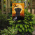 Caroline's Treasures BB1793GF Halloween Black Labrador Flag Garden Size , Small, multicolor