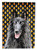 Caroline's Treasures SC9196-FLAG-PARENT Belgian Sheepdog Candy Corn Halloween Portrait Flag, , multicolor - SC9196CHF