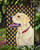 Caroline's Treasures LH9079-FLAG-PARENT Labrador Yellow Candy Corn Halloween Portrait Flag, , multicolor - LH9079GF