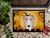 Halloween Borzoi Door Mat, Indoor Rug or Outdoor Welcome Mat 18x27 Doormat BB1786MAT