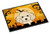 Halloween Buff Poodle Door Mat, Indoor Rug or Outdoor Welcome Mat 18x27 Doormat BB1816MAT