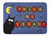 Caroline's Treasures PJC1073RUG Trick or Treat Kitty Halloween Machine Washable Memory Foam Mat , 19 X 27", multicolor