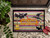 Witch Costume and Broom on Stripes Halloween 24x36 Doormat