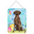 Chocolate Labrador Easter Wall or Door Hanging Prints BB9610DS1216