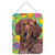 Caroline's Treasures SC9448DS1216 Dachshund Easter Eggtravaganza Aluminium Metal Wall or Door Hanging Prints, 12x16, multicolor