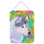 Siberian Husky Easter Eggtravaganza Aluminium Metal Wall or Door Hanging Prints