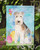Caroline's Treasures CK1910GF Easter Eggs Lakeland Terrier Flag Garden Size , Small, multicolor