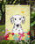 Caroline's Treasures BB1892GF Dalmatian Easter Egg Hunt Flag Garden Size , Small, multicolor