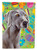 Caroline's Treasures LH9431-FLAG-PARENT Weimaraner Easter Eggtravaganza Flag, , multicolor - LH9431CHF