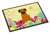 Easter Eggs Border Terrier Door Mat, Indoor Rug or Outdoor Welcome Mat 24x36 Doormat BB6039JMAT