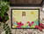 Easter Eggs Borzoi Door Mat, Indoor Rug or Outdoor Welcome Mat 24x36 Doormat BB6023JMAT