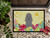 Easter Eggs Poodle Silver Door Mat, Indoor Rug or Outdoor Welcome Mat 24x36 Doormat BB6068JMAT