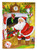 Santa Claus Stocking Stuffers Flag Canvas House Size PJH3024CHF