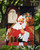 Caroline's Treasures PJH3012GF Santa Claus At the Stroke of Midnight Flag Garden Size , Small, multicolor