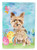 Easter Eggs Yorkie Yorkshire Terrier Flag Canvas House Size CK1891CHF