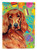 Caroline's Treasures LH9434-FLAG-PARENT Irish Setter Easter Eggtravaganza Flag, , multicolor - LH9434GF
