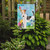 Caroline's Treasures CK1892GF Easter Eggs Fox Terrier Flag Garden Size , Small, multicolor