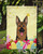 Caroline's Treasures BB1893GF German Shepherd Easter Egg Hunt Flag Garden Size , Small, multicolor