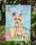 Caroline's Treasures CK1891GF Easter Eggs Yorkie Yorkshire Terrier Flag Garden Size , Small, multicolor