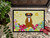 Easter Eggs Flashy Fawn Boxer Door Mat, Indoor Rug or Outdoor Welcome Mat 24x36 Doormat BB6116JMAT