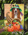 Caroline's Treasures PPP3010GF Basset Hound Autumn Flag Garden Size , Small, multicolor