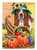 Caroline's Treasures PPP3010GF Basset Hound Autumn Flag Garden Size , Small, multicolor