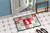 New Zealand White Rabbit Love Door Mat, Indoor Rug or Outdoor Welcome Mat 18x27 Doormat