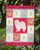 Caroline's Treasures CK5808GF American Eskimo Love Flag Garden Size, Small, multicolor