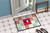 Belted Galloway Cow Love Door Mat, Indoor Rug or Outdoor Welcome Mat 18x27 Doormat