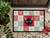 Mandalay Cat Love Door Mat, Indoor Rug or Outdoor Welcome Mat 18x27 Doormat