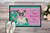 Happy Valentine's Day Pug Door Mat, Indoor Rug or Outdoor Welcome Mat 24x36 Doormat VHA3002JMAT