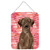 Chocolate Labrador Love Wall or Door Hanging Prints BB9470DS1216