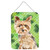 Shamrocks Yorkie Yorkshire Terrier Wall or Door Hanging Prints CK1780DS1216