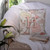 Caroline's Treasures CJ2002-PW-Parent Letter Love in Paris Pink Canvas Fabric Decorative Pillow CJ2002, , multicolor - CJ2002-HPW1414