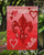Valentine's Day  Fleur de lis Flag