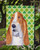 Caroline's Treasures SS4459-FLAG-PARENT Basset Hound St. Patrick's Day Shamrock Portrait Flag, , multicolor - SS4459GF