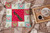 Indian Peacock Peafowl Love Fabric Decorative Pillow CK5352PW1414