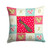 Indian Peacock Peafowl Love Fabric Decorative Pillow CK5352PW1414