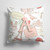 Caroline's Treasures CJ2002-PW-Parent Letter Love in Paris Pink Canvas Fabric Decorative Pillow CJ2002, , multicolor - CJ2002-UPW1414