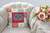 Scottish Fold Cat Love Fabric Decorative Pillow CK5158PW1414