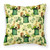 Watercolor St Patrick's Day Party Fabric Decorative Pillow BB7559PW1818
