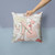 Caroline's Treasures CJ2002-PW-Parent Letter Love in Paris Pink Canvas Fabric Decorative Pillow CJ2002, , multicolor - CJ2002-NPW1414