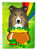 Caroline's Treasures BB1986GF Sheltie St. Patrick's Day Flag Garden Size , Small, multicolor